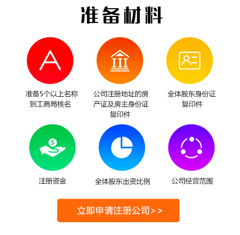 杭州公司注册材料